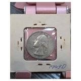 1963-D Washington Silver Quarter
