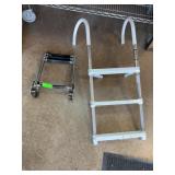 Boat Ladders, One Folding, One Fixed