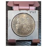 1921 Morgan Silver Dollar