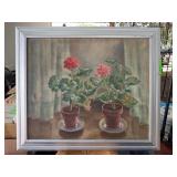 Mildred E. Williams Oil Painting, 29 x 25 in