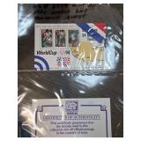 USA 1994 World Cup Souvenir Stamp Sheet