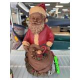Tom Clark Santa Claus Resin Figurine with Gift Bag