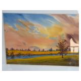 Derek T. Collins Landscape Watercolor