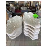 6 Ceramic Corn-Shaped Dishes Calif Pottery