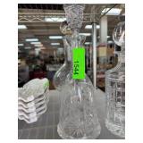 Cut Crystal Decanter with Stopper
