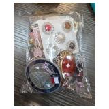 Costume Jewelry Assortment, 2 Bags