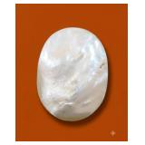 Mother of Pearl Oval Brooch Pin