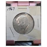1967 Kennedy Half Dollar Coin