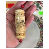 Japanese Carved Bone or Ivory Inro
