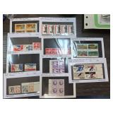 US Mint Airmail and Commemorative Stamp Sets