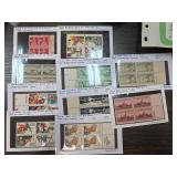 US Mint NH Plate Block Stamps