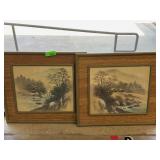 Framed Japanese Landscape Prints