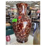 Brown Drip Glaze Ceramic Vase
