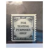 US TD107 1962 Test Stamp Mint NH