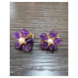 Swoboda Jade Pearl Earrings