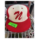 Skins Red and White Baseball Cap