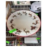 Pottery Barn Reindeer Dinner Plate