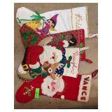 Five Christmas Stockings