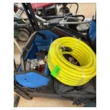 Contractor Tool Bag With Tools and Hose
