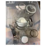 Glass Kitchenware Lot