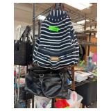Steve Madden Backpack and Black Handbag