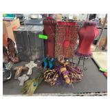 Decor Lot: Memory Boxes, Crosses, Decor Items