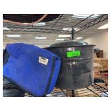 Granite Ware Covered Roaster and Dytek Blue Case