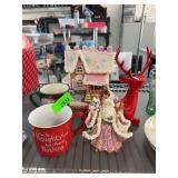 Christmas Decor Assortment with Gingerbread