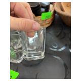 Square Glass Shot Glasses Set of 6