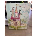 Whimsical Castle Canvas Art, 40' x 30'