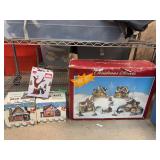 Christmas Streets Holiday Village Set