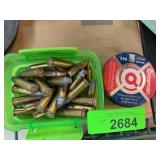 Crosman Pellets and Mixed Brass Ammunition