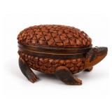 Woven Turtle-Shaped Basket Box PROC