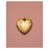 Sterling Silver Heart Locket Pendant