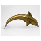 Brass Dolphin Figurine