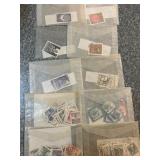 World Stamps in Envelopes