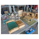 Dollhouse Miniature Furniture Set