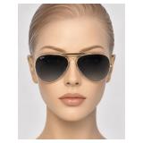 Ray-Ban Aviator Gold Frame Sunglasses