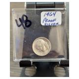1964 Proof Silver Roosevelt Dime