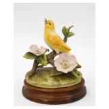 Andrea by Sadek Canary Porcelain Figurine