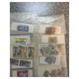Vintage Postage Stamp Collection