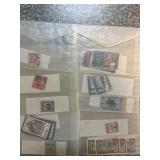Worldwide Postage Stamps in Envelopes