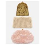 Three Womens Evening Clutches