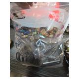 Costume Jewelry Assortment in Bags