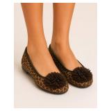 Enzo Angiolini Leopard Print Flats, Size 7