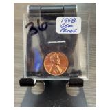 1958 Lincoln Cent Gem Proof