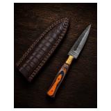 Handcrafted Fixed Blade Knife with Sheath