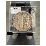 1881-O Morgan Silver Dollar