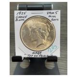 1925 Peace Dollar VAM 5 Choice BU