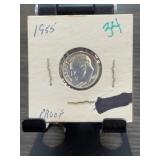 1955 Proof Roosevelt Dime